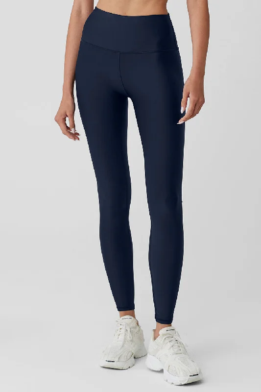 Comfortable Tops High-Waist Airlift Legging - Navy