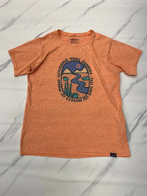 Noble And Elegant Athletic Top Short Sleeve Patagonia, Size S