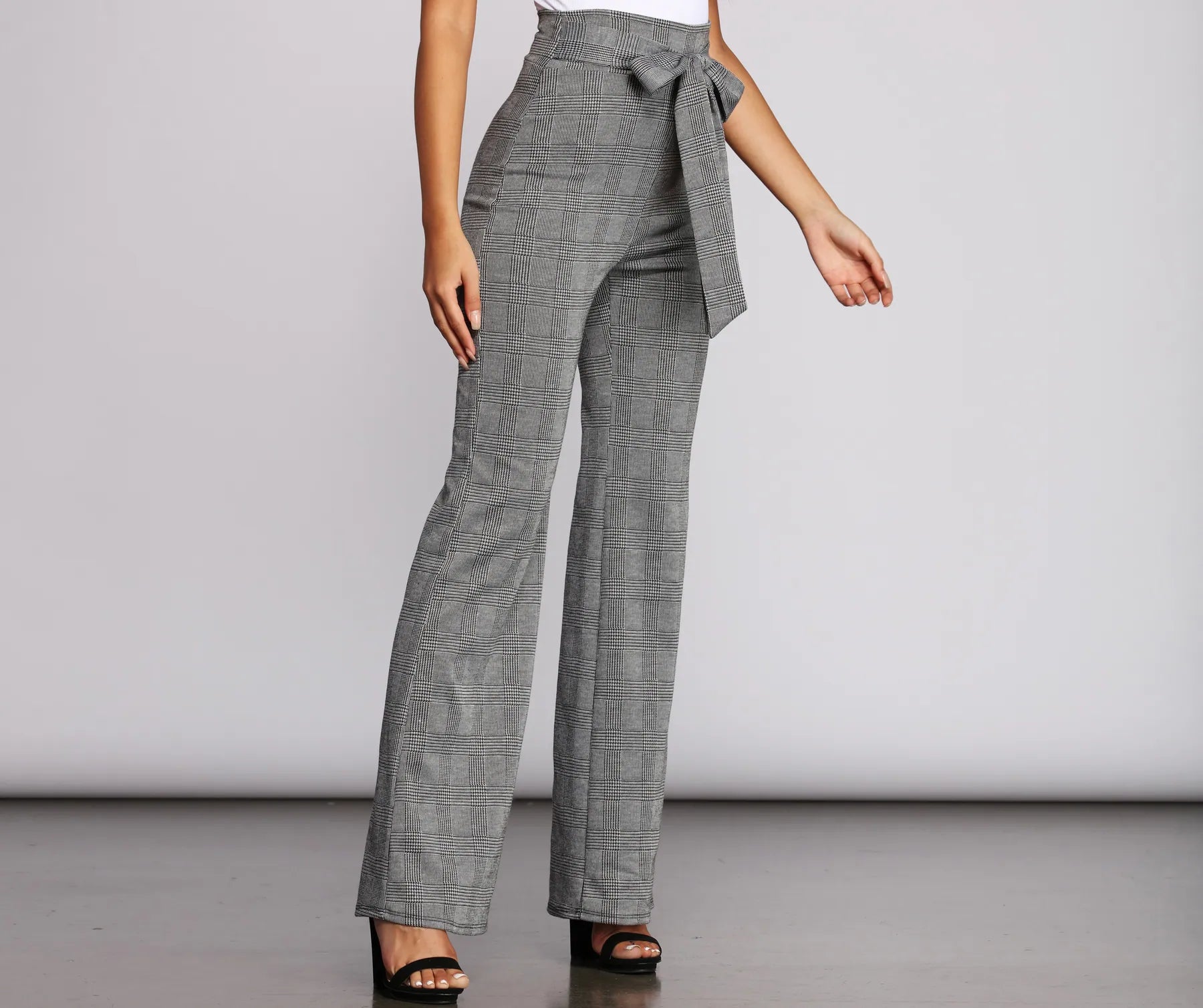 Low-key Luxury Check It Off Straight Leg Pants