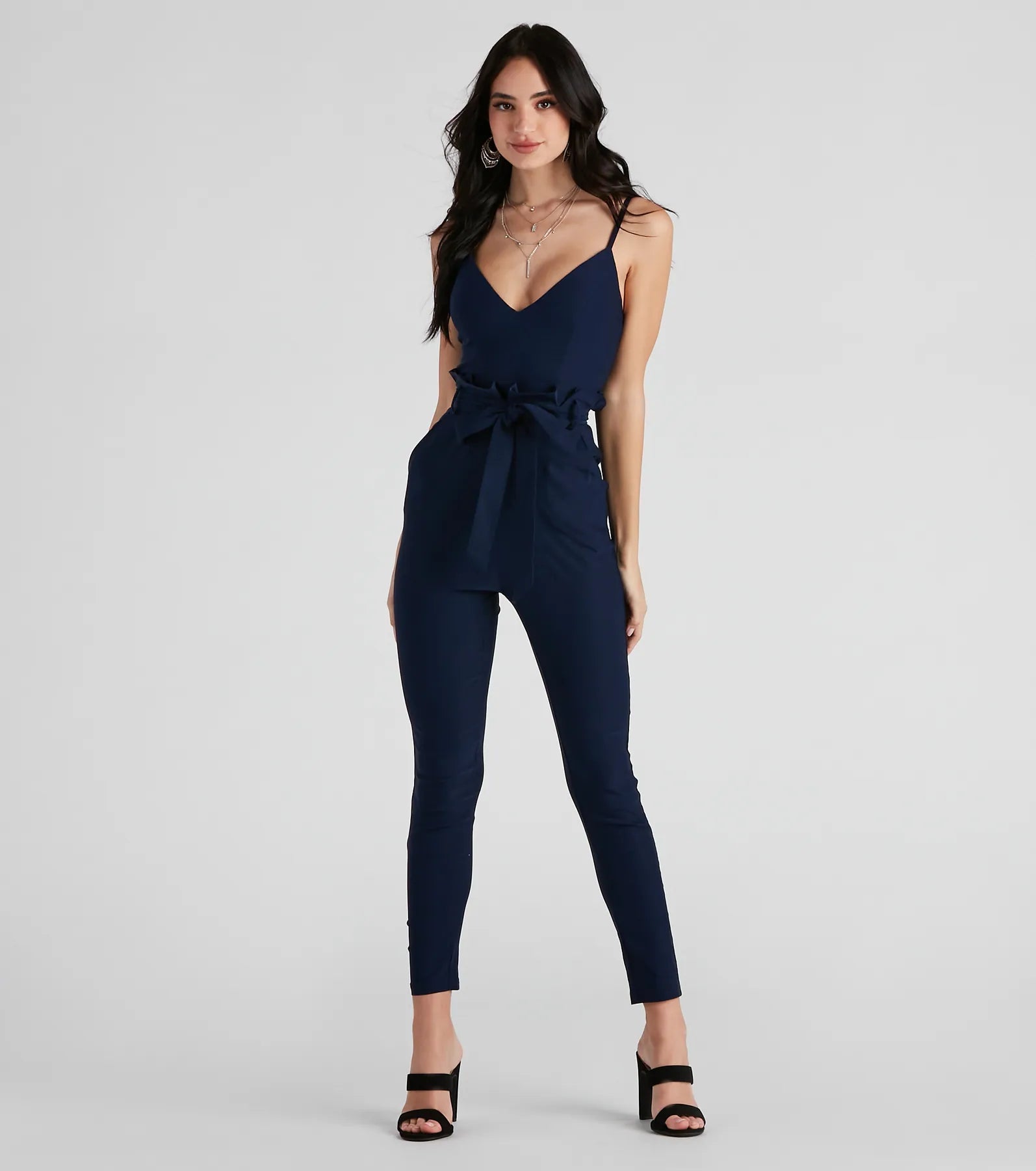 All-Day Style Finer Lines Printed Slit Pants