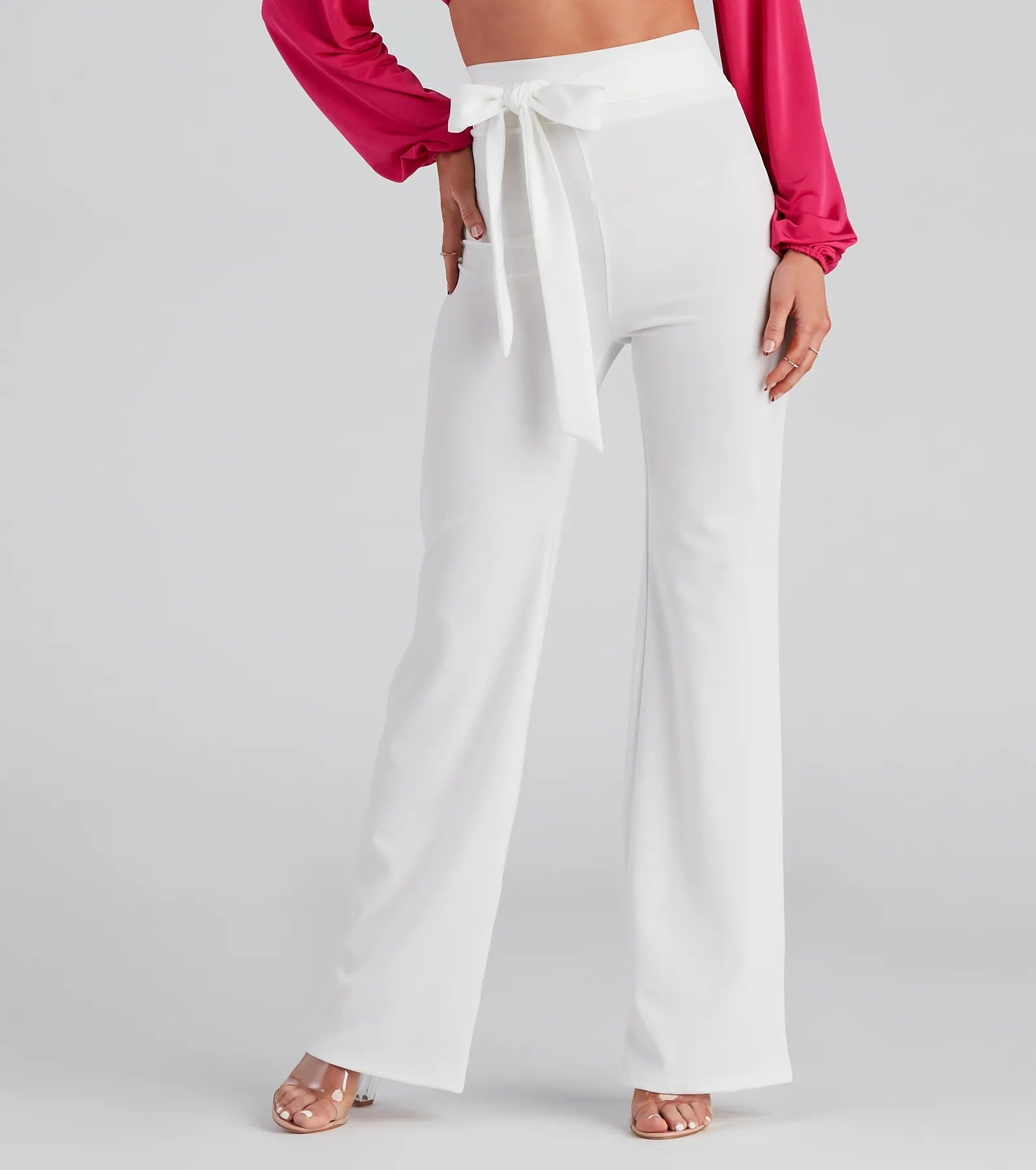 Fresh And Natural Sealed With Style Tie-Waist Pants