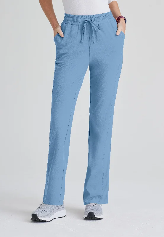 Sports Fashion Gamma 6-Pocket Mid-Rise Tapered Leg Scrub Pant
