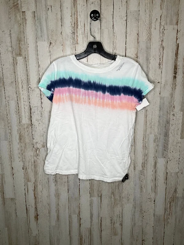 Smart Casuals Tie Dye Print Athletic Top Short Sleeve Athleta, Size M