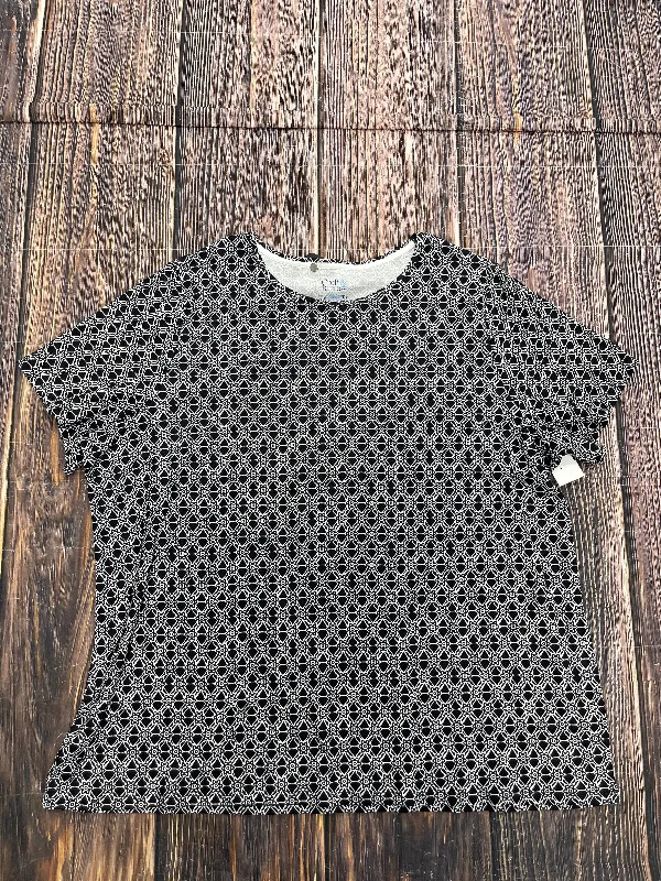 Warm Wear Top Short Sleeve Basic By Croft And Barrow  Size: 2x