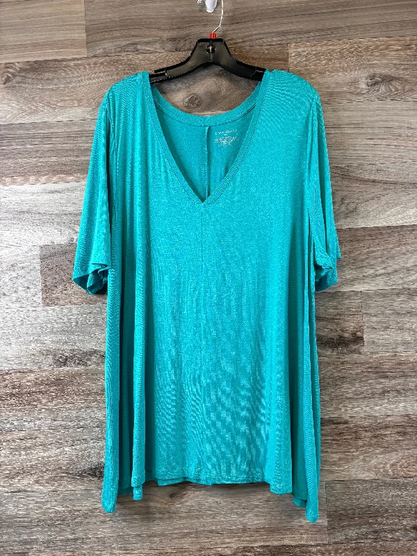 Noble And Elegant Top Short Sleeve Basic By Lane Bryant  Size: 2x