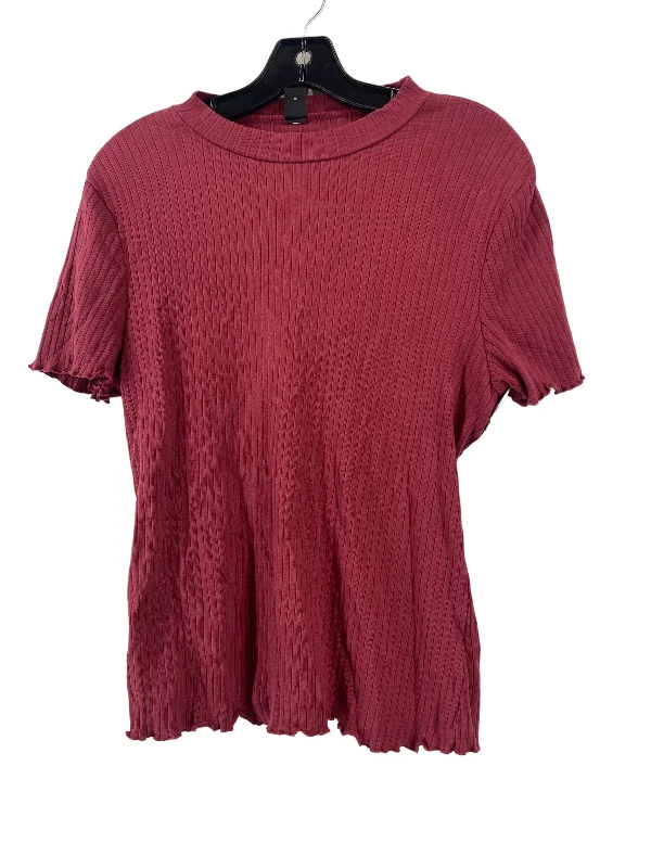 Personal Design Top Short Sleeve Basic By Shein  Size: 2x