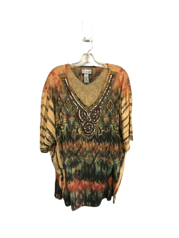 Timeless Comfort Top Short Sleeve By Catherines  Size: 3x