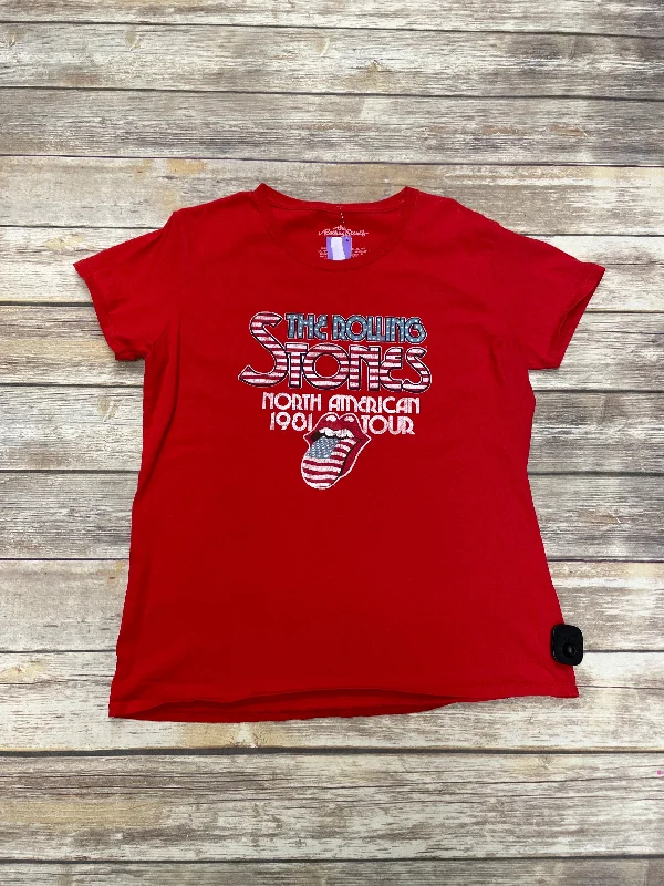 Cozy Chic Trends Top Short Sleeve By Cme  Size: 1x