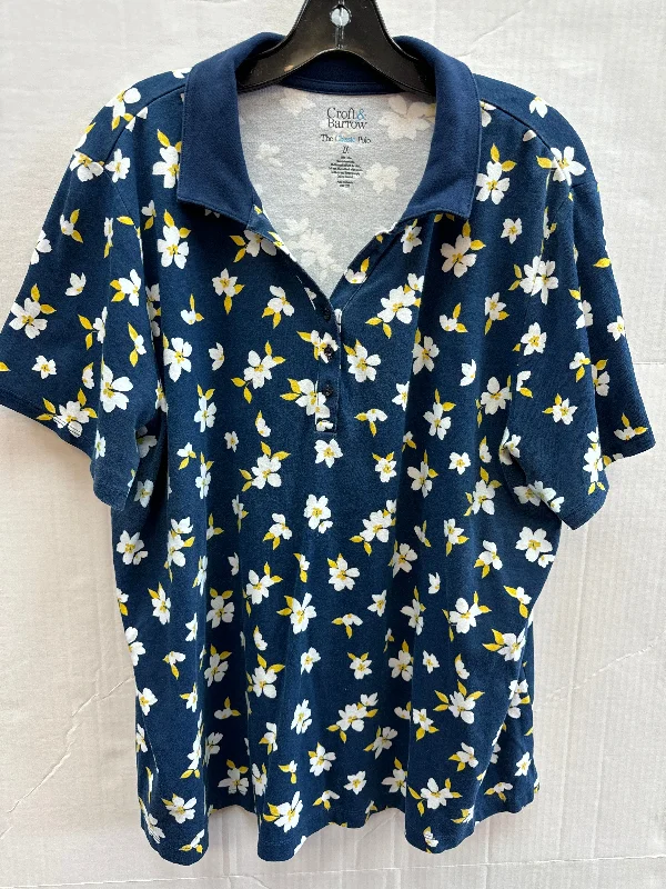 Advanced Customization Top Short Sleeve By Croft And Barrow  Size: 2x