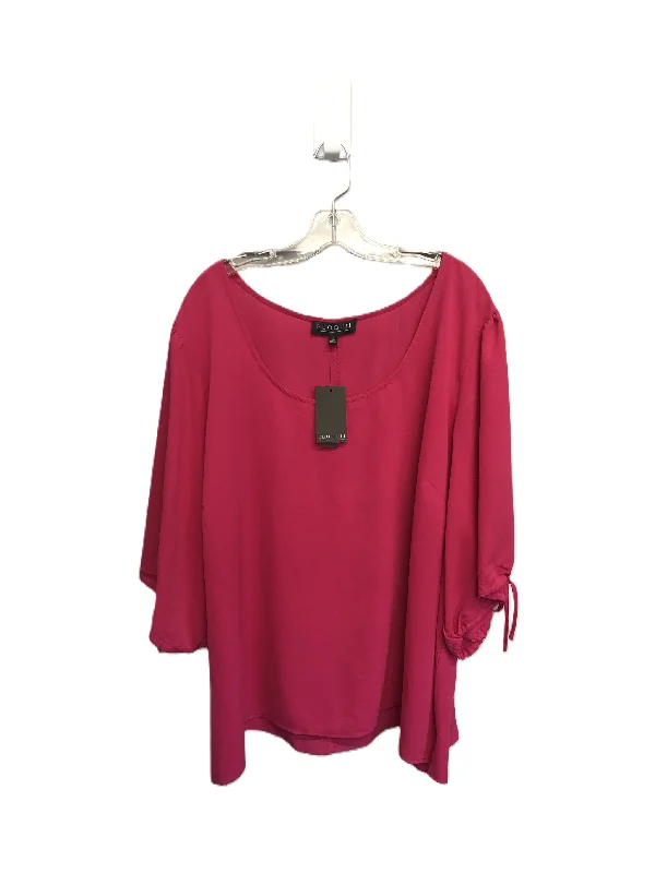 Sports And Leisure Top Short Sleeve By Eloquii  Size: 4x