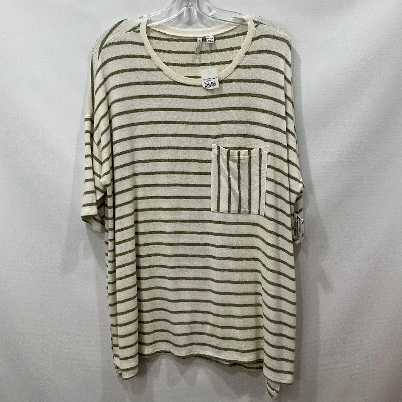 Wearable At Home Or Out Top Short Sleeve By est 1946  Size: 2x