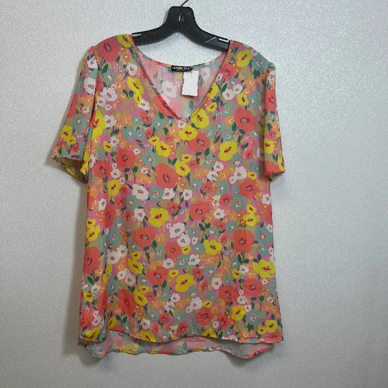 Sporty Comfort Top Short Sleeve By Heimish Usa  Size: 3x