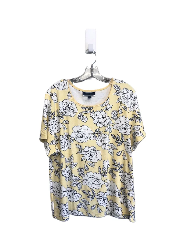 Casual Wear Top Short Sleeve By Karen Scott  Size: 3x