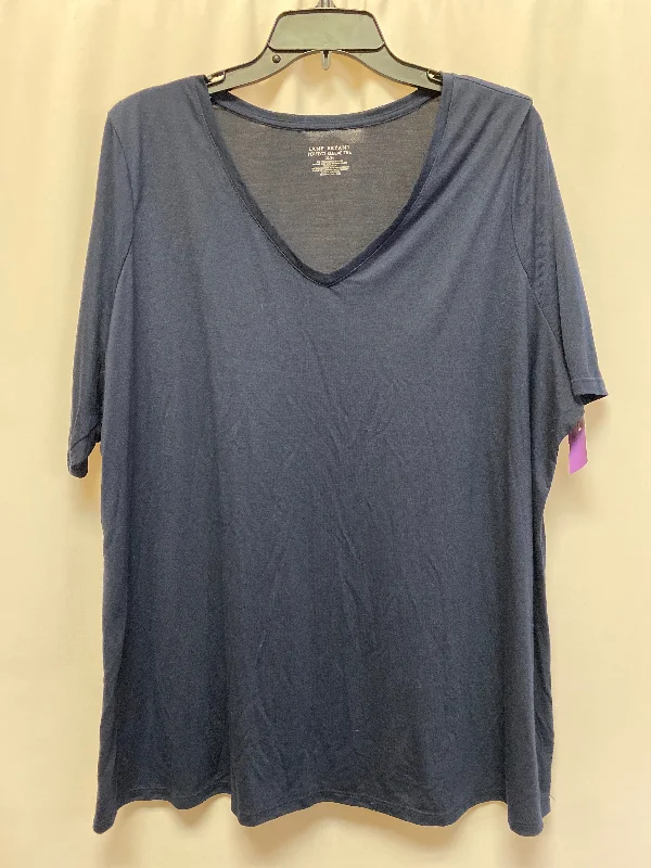 Effortless Comfort Top Short Sleeve By Lane Bryant  Size: 3x