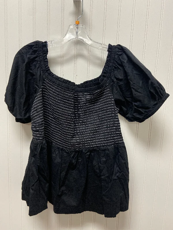Fashionable Prints Top Short Sleeve By Old Navy  Size: 1x