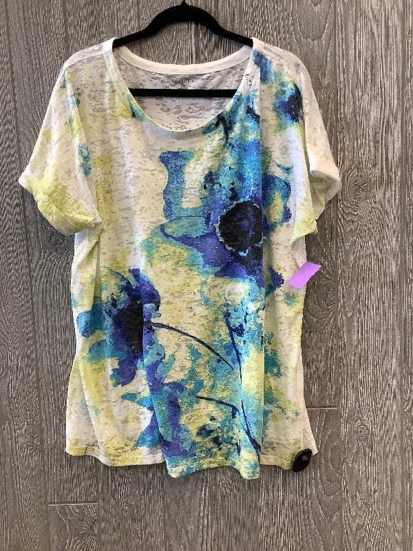 Simple Chic Top Short Sleeve By Relativity  Size: 2x