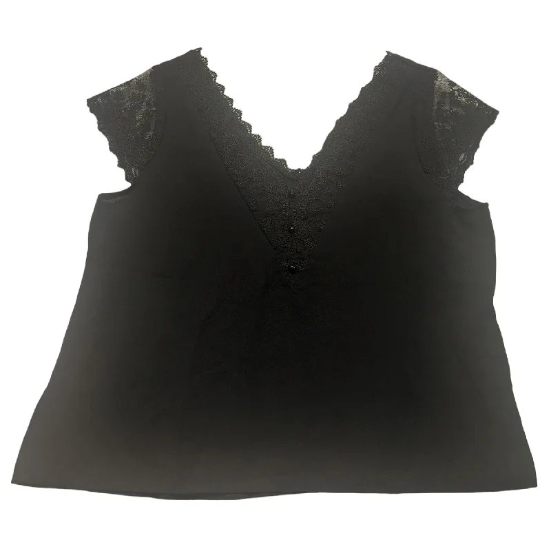 British Fashion Top Short Sleeve By Shein  Size: 3x