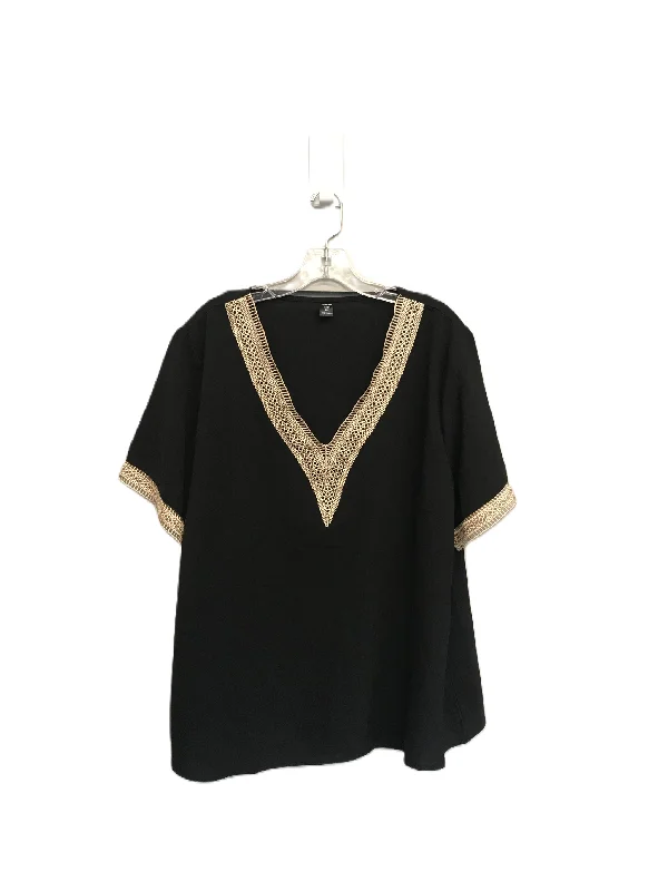 Celebrity Style Top Short Sleeve By Shein  Size: 3x