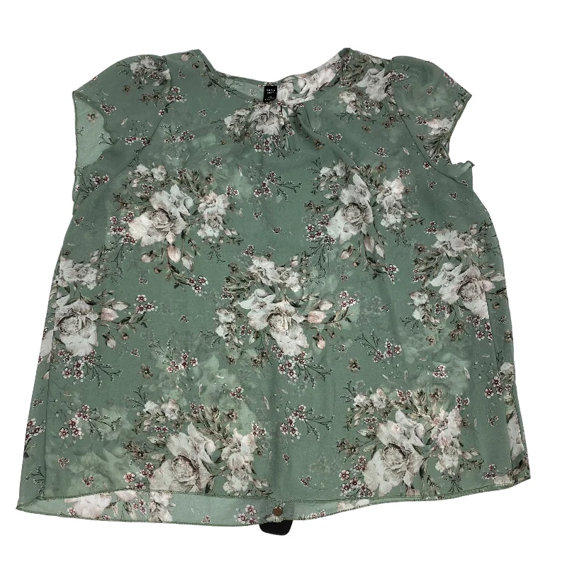 Trendy Casuals Top Short Sleeve By Shein  Size: 3x