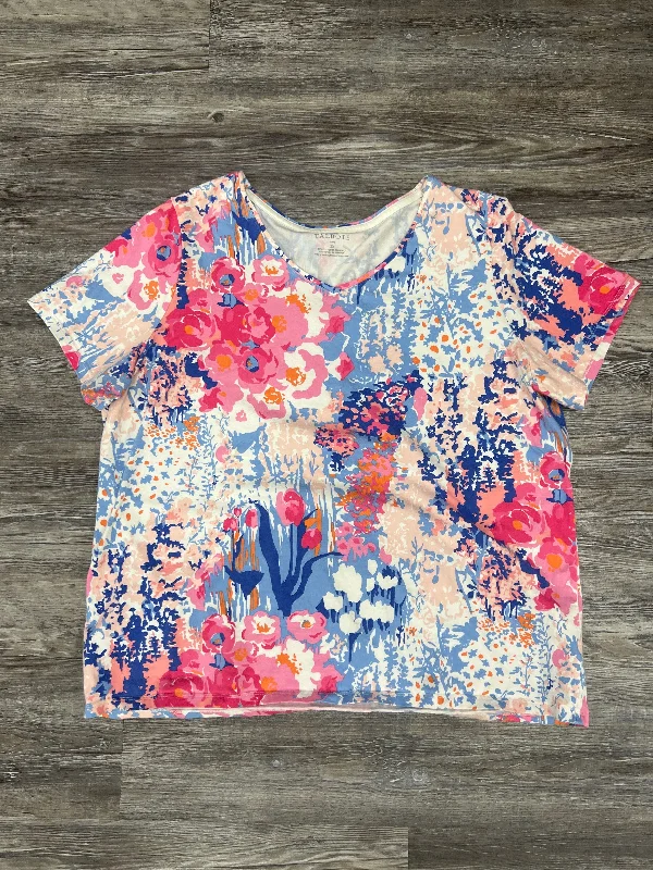 Fashion Wear Top Short Sleeve By Talbots  Size: 2x