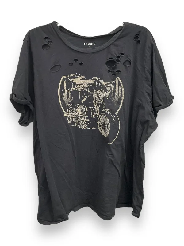 Relaxed Looks Top Short Sleeve By Torrid  Size: 3x
