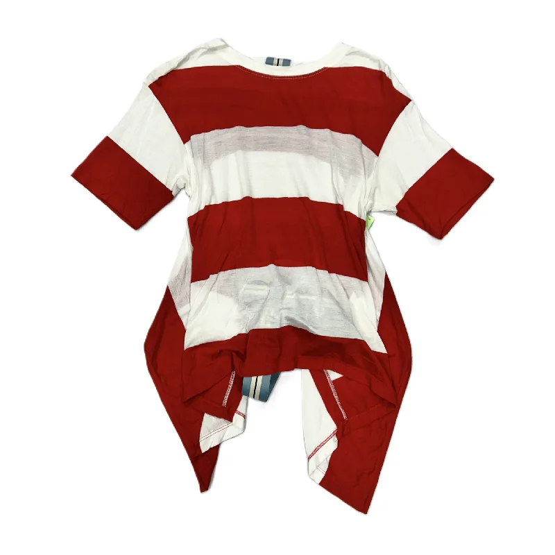 Youthful Street Fashion Top Short Sleeve Designer By Diane Von Furstenberg  Size: S