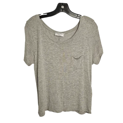 Comfy Chic Wear Top Short Sleeve Designer By Frame  Size: S