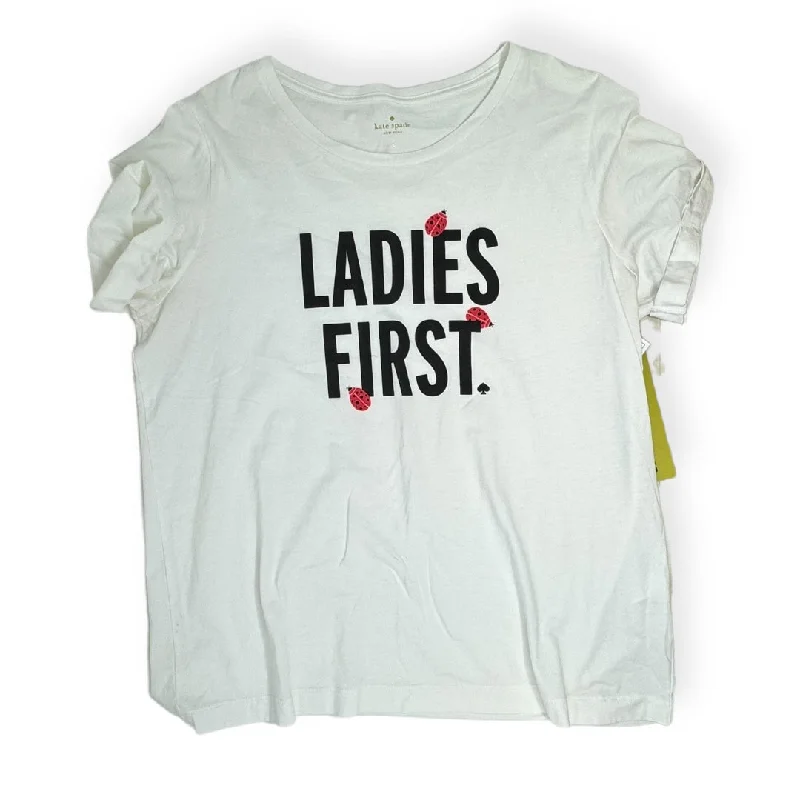 Effortless Style Ladies First Tee Designer By Kate Spade  Size: L