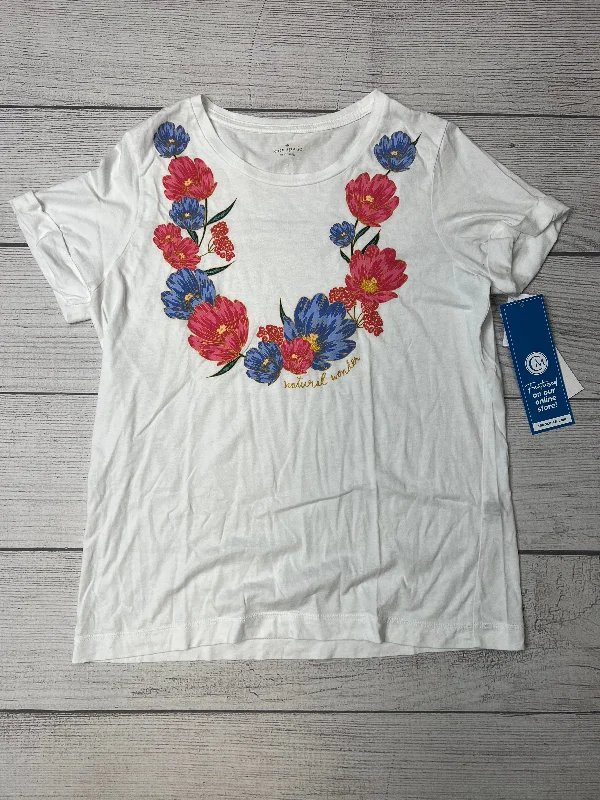 Lounge Chic Top Short Sleeve Designer By Kate Spade  Size: M