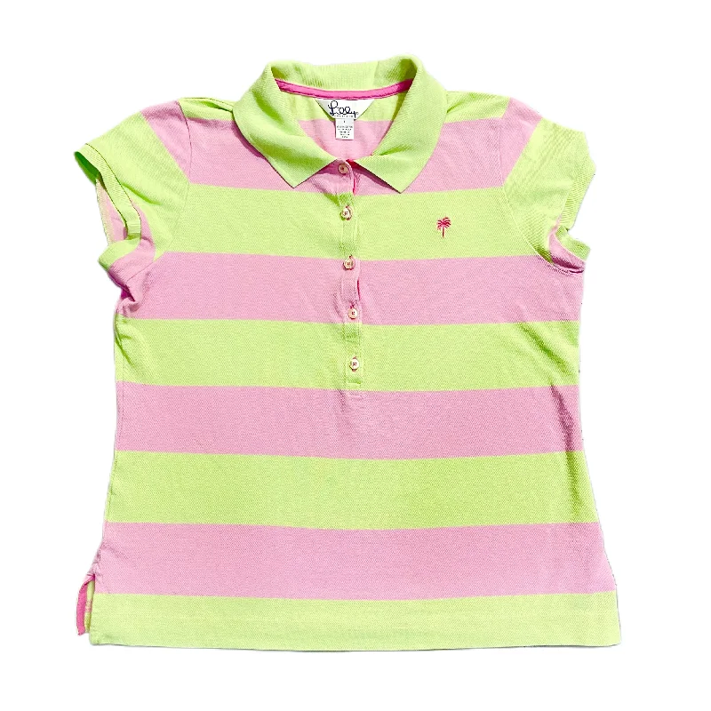 Cozy Pants Top Short Sleeve Designer By Lilly Pulitzer  Size: L