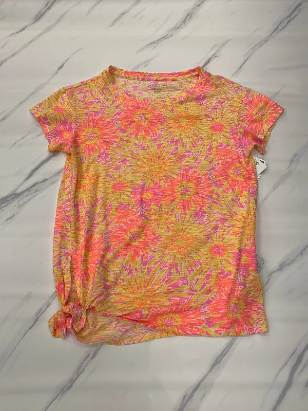 Elegant Casuals Top Short Sleeve Designer By Lilly Pulitzer  Size: Xs
