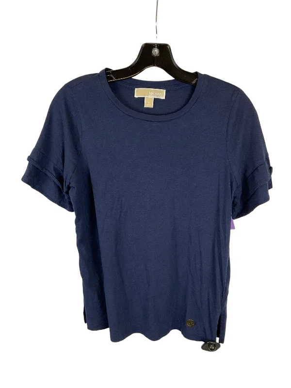 Elegant Style Top Short Sleeve Designer By Michael By Michael Kors  Size: S