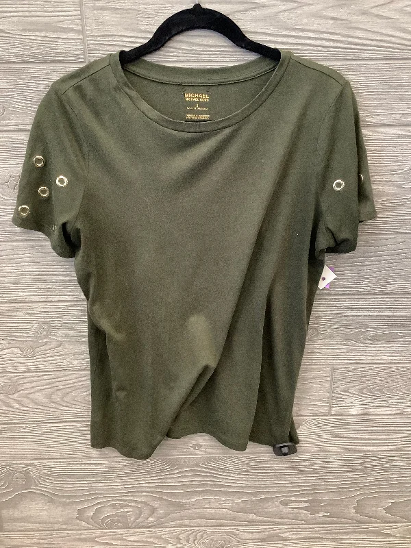 Cozy Street Style Top Short Sleeve Designer By Michael By Michael Kors  Size: S