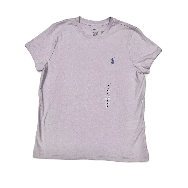 Noble And Elegant Top Short Sleeve Designer By Polo Ralph Lauren  Size: M