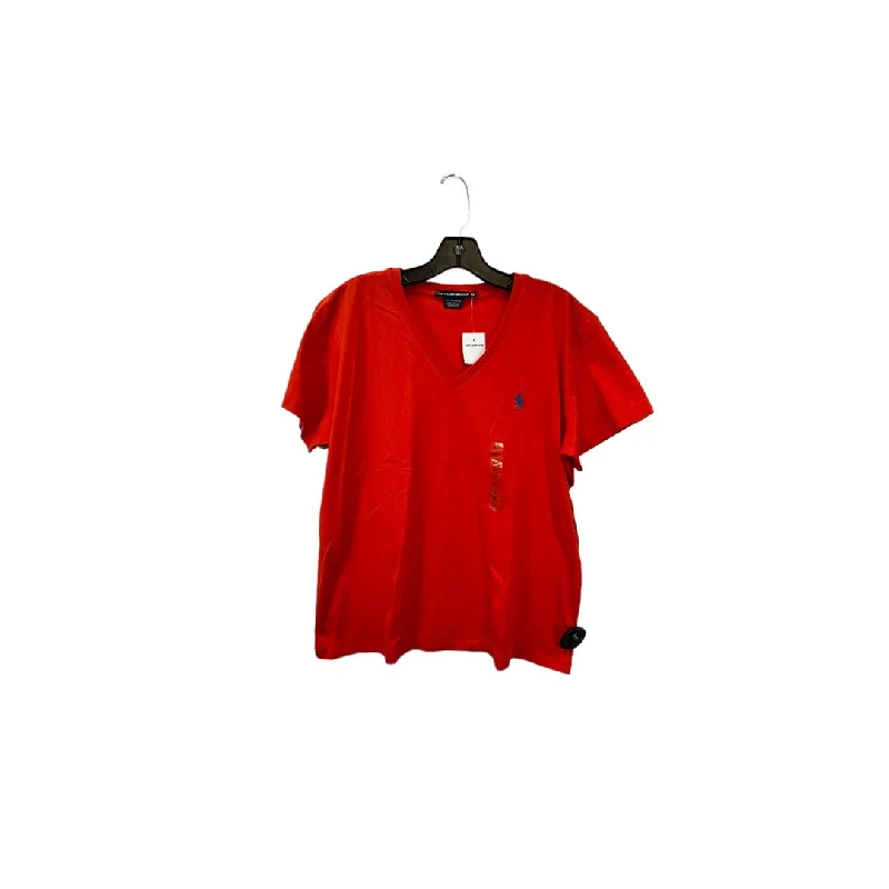 Windbreaker fashion Top Short Sleeve Designer By Ralph Lauren  Size: Xl