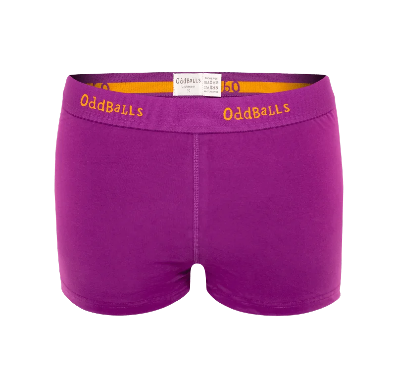 Casual Ease Aubergine - Ladies Boxers