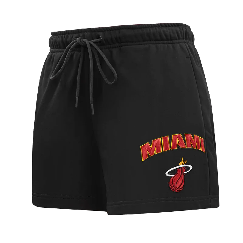 Comfortable Series NBA MIAMI HEAT CLASSIC WOMEN'S SHORT (BLACK)