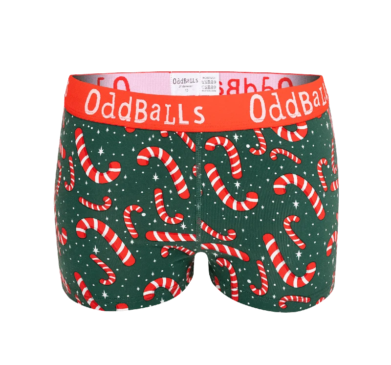 All-Day Wear Candy Canes - Ladies Boxers
