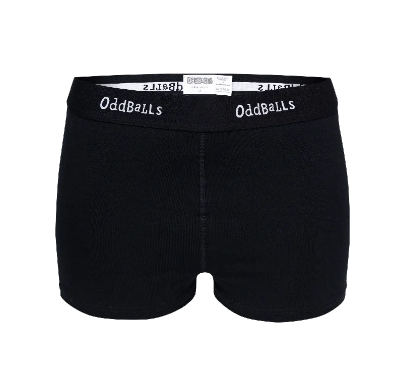 Relaxed Looks Classic Black - Ladies Boxers