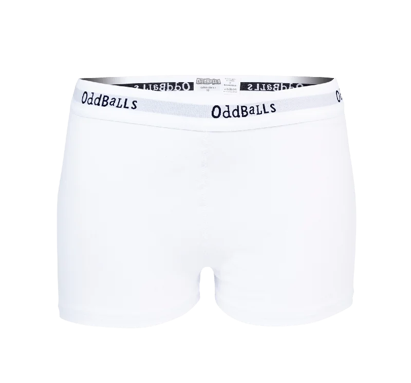 Casual Fit Classic White - Ladies Boxers