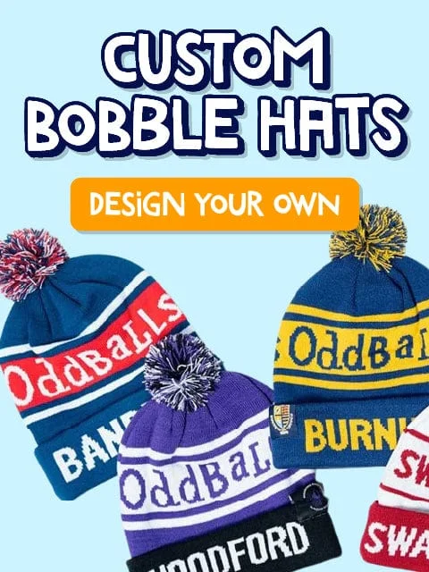 Easy-to-Wear Custom Bobble Hats - Mid-Collection Banner 2