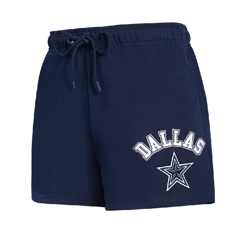 Minimal Style NFL DALLAS COWBOYS CLASSIC WOMEN'S FLC SHORT (MIDNIGHT NAVY)