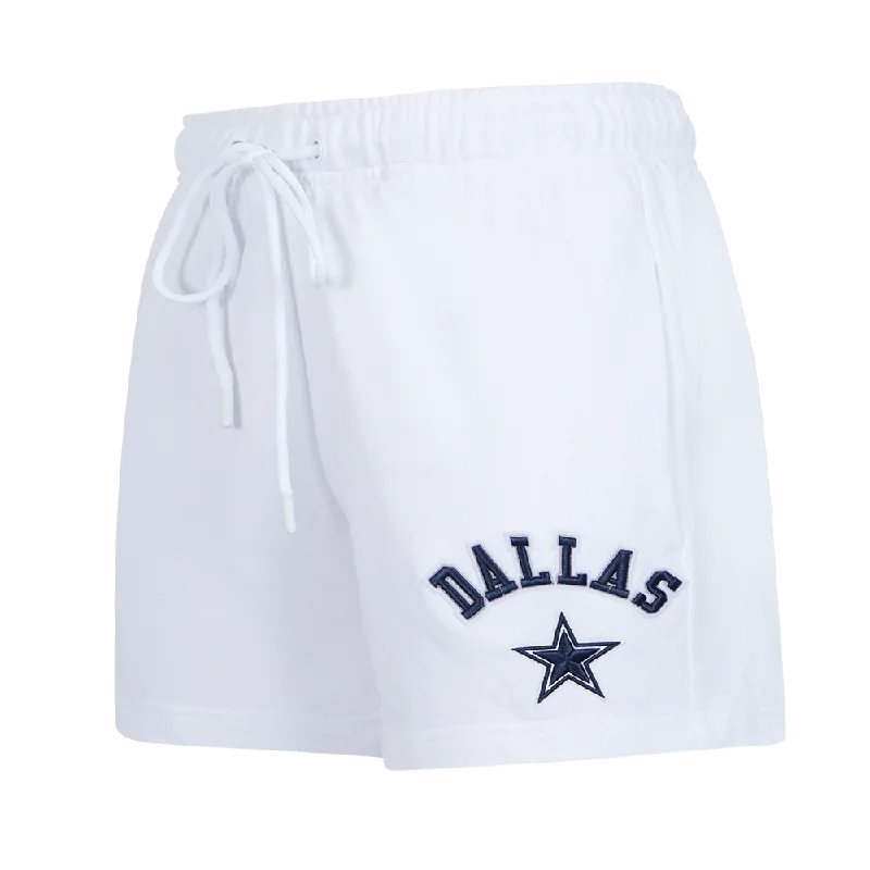Noble And Elegant NFL DALLAS COWBOYS CLASSIC WOMEN'S FLC SHORT (WHITE)