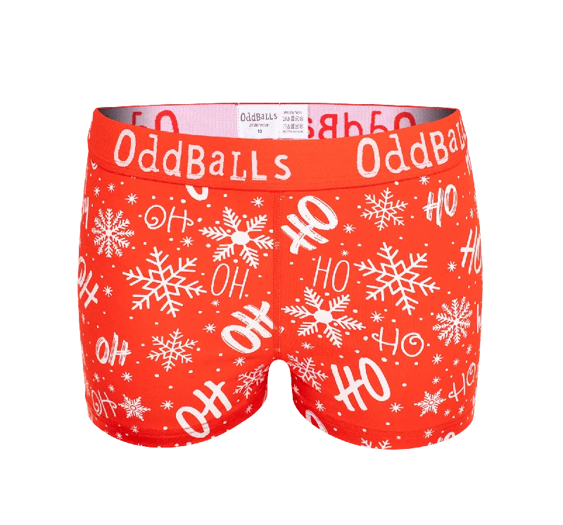 Comfortable And Simple HoHoHo - Ladies Boxers