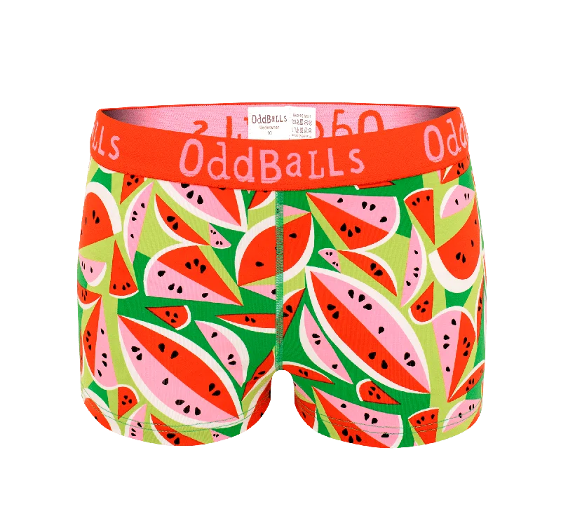 Fresh And Natural Juicy Melons - Ladies Boxers