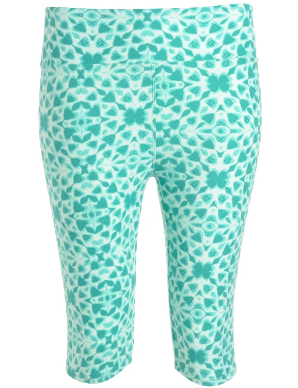 Basic Comfort Reworked Abstract Print Cycling Shorts - W23