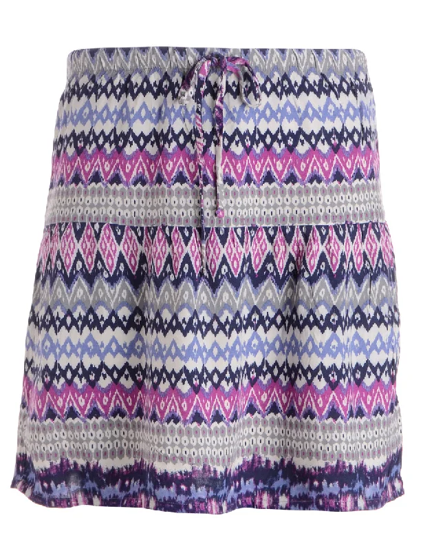 Relaxed Tops Reworked Amy Short Skirt