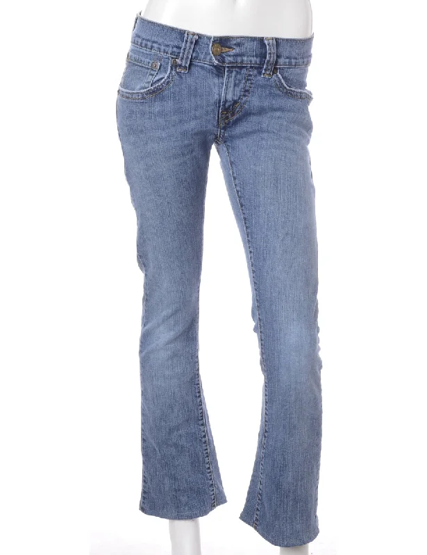 Simple Looks Reworked Ankle Graze Bootcut Jeans - W30