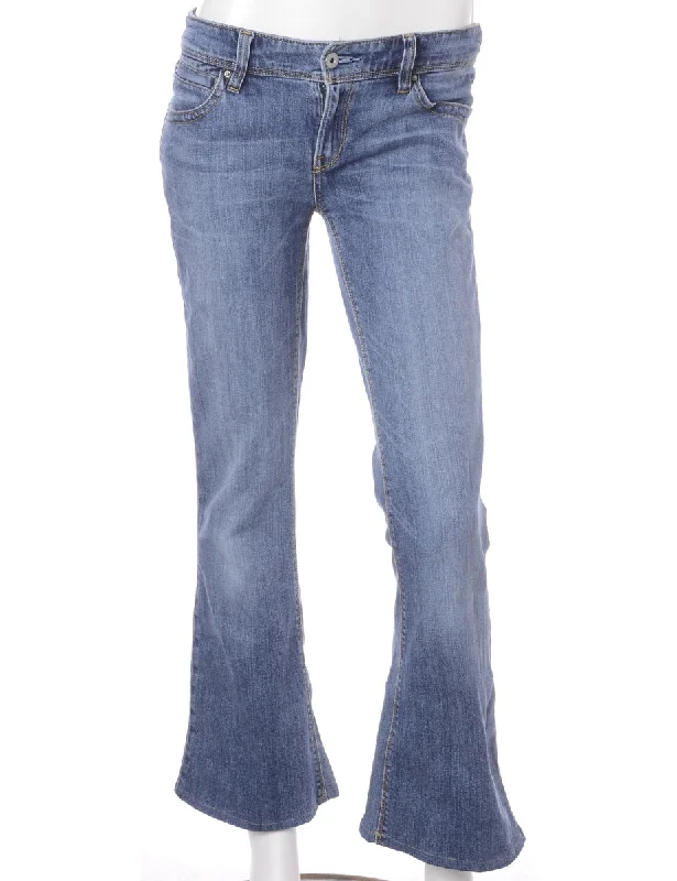 Relaxed Jackets Reworked Ankle Graze Bootcut Jeans - W30