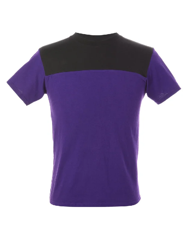 Advanced Design Reworked Contrast Bib T-Shirt - XS